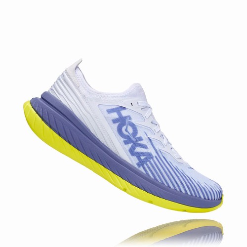 Hoka One One CARBON X-SPE Road Running Shoes For Women India Blue/White IN-6107